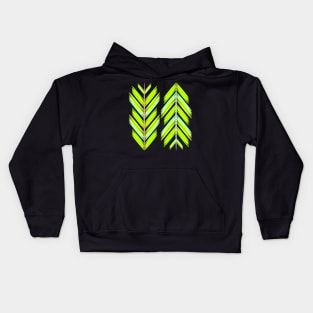 Golden feathers Kids Hoodie